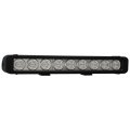 12" XMITTER LOW PROFILE PRIME BLACK NINE 3-WATT LED'S 40 DEGREE NARROW BEAM